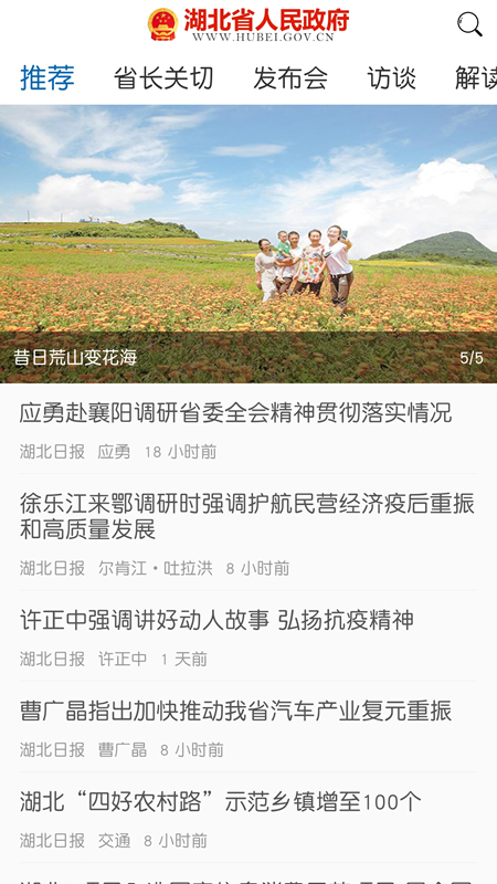 湖北省政府app截图4