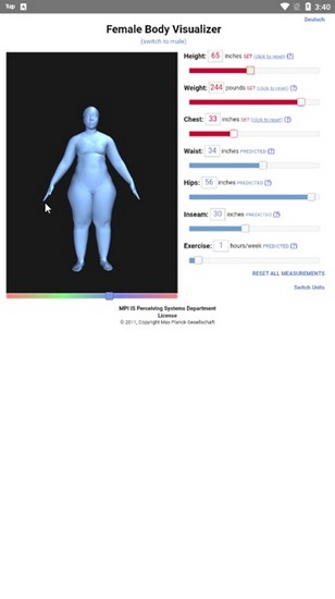 BODY VISUALIZER截图4