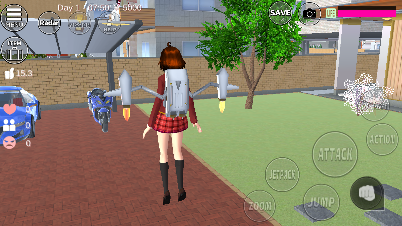 SAKURA School Simulator(樱花校园模拟器)截图3