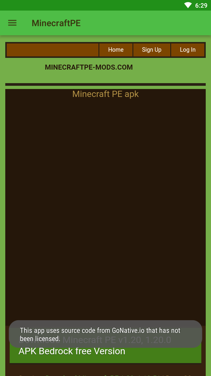MinecraftPE安卓版截图1
