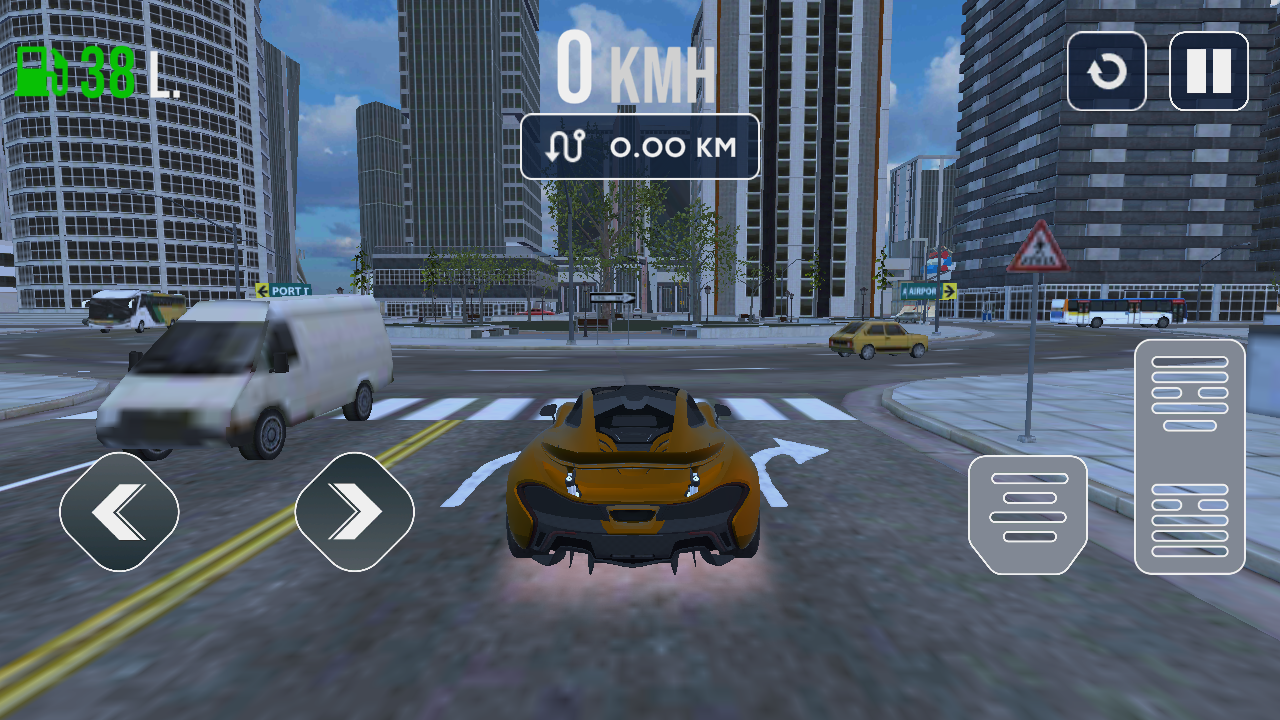 最佳汽车驾驶模拟器手游(Extreme Car Driving)截图2