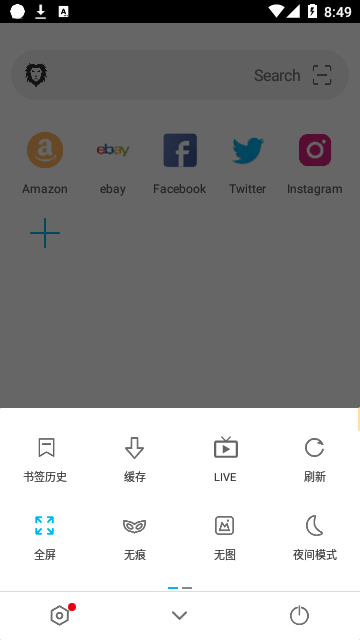 黑狮浏览器会员去广告版截图3