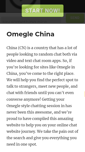 omegle聊天软件截图2