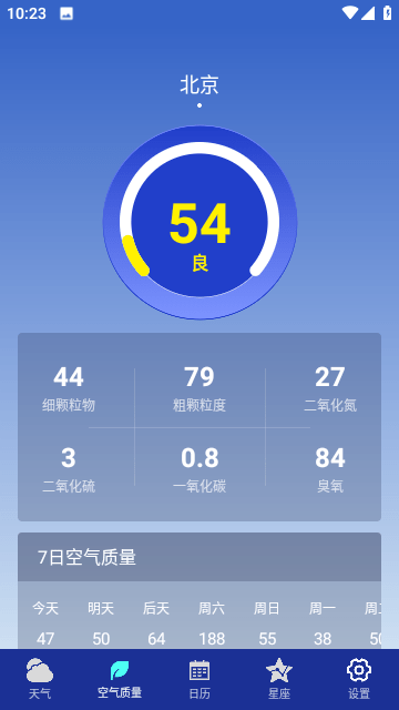 早间天气预报截图1