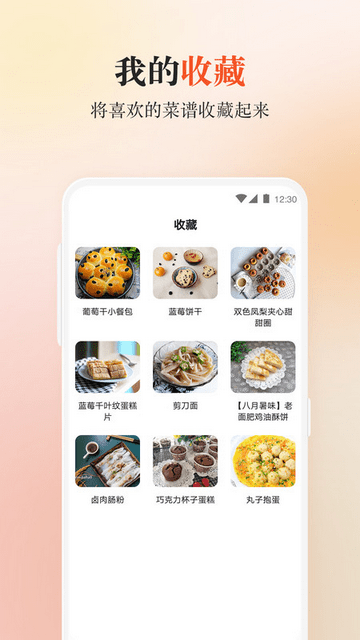 外婆菜谱截图2