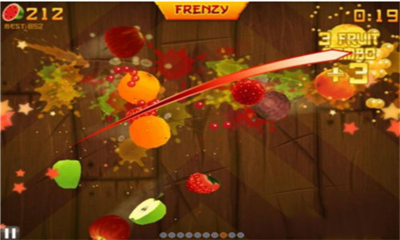 水果忍者游戏截图3