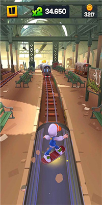 地铁跑酷滑板英雄正版截图2