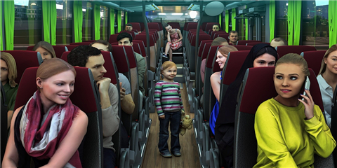 城市巴士司机模拟器3d最新版截图2